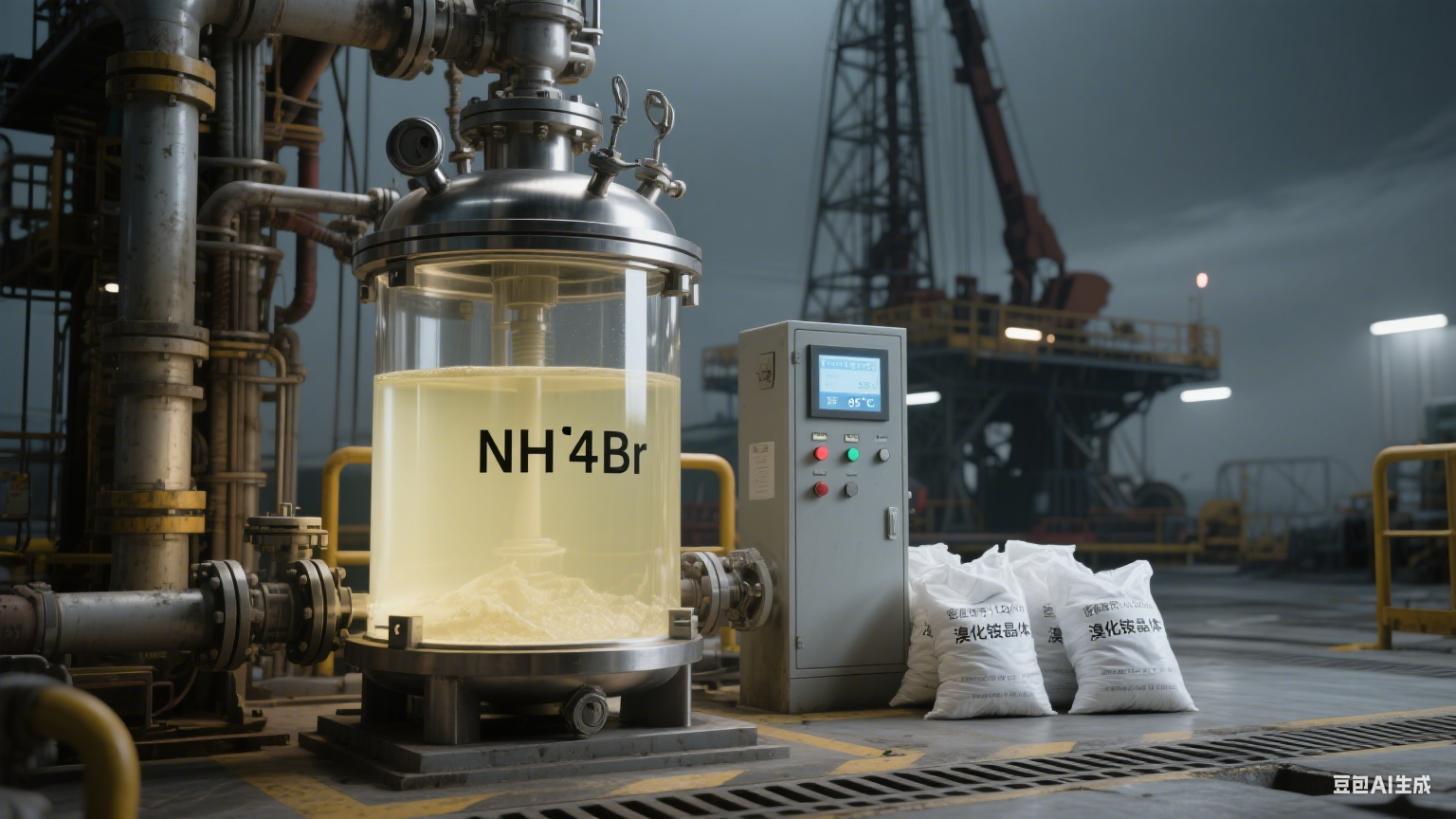 溴化銨在工業中的重要作用